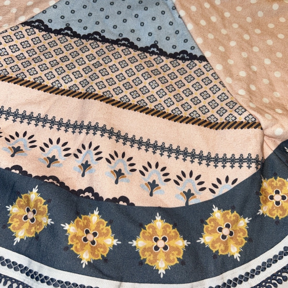 Matilda Jane Dream Chasers Poncho Girls 6 Boho Hooded Fairytale Cape Cottagcore - Picture 8 of 8